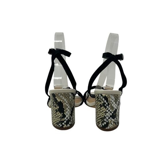 Gibson Latimer Cordelia Leather Open Toe Ankle Strap Heeled Sandal size 8.5 - Picture 13 of 15